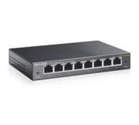 TP-Link TL-SG108S Non gestito Gigabit Ethernet (10/100/1000) Nero