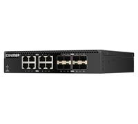 QNAP QSW-3216R-8S8T switch di rete Non gestito L2 10G Ethernet (100/1000/10000) Nero [QSW-3216R-8S8T]