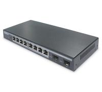Switch 8 Porte Gigabit Poe Layer 2 Con Due Porte Sfp