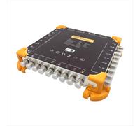 Switch a cascata Diseqc 2.0 multi-switch satellitare a 9 ingressi e 16 uscite