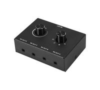 Switch audio a 4 porte, switcher audio da 3,5 mm, selettore audio stereo AUX