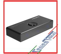 Switch Bidirezionale HDMI 4K 60Hz 4:4:4 HDR con interruttore MicroConnect HDMI-7