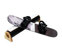 Switch Boards Trampoline Board PRO Trampolino Tavola + Training Bindings attacchi da Allenamento + Jibbing Bar Barra da jibbing