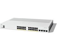Switch Cisco Catalyst 1300 24 porte Gigabit PoE+ 4 SFP+ L2/L3 Rack gestito