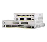 CISCO SYSTEMS - Switch Catalyst C1000-48T-4G-L Gestito L2 Gigabit con 48 Porte Ethernet (10/100/1000) 4 Slot SFP / 1 USB 2.0 Colore Grigio
