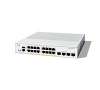 Cisco Catalyst 1300-16P-4X Managed Switch, 16 porte GE, PoE, 4 porte SFP+ 10GE, protezione limitata a vita (C1300-16P-4X)
