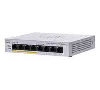 Cisco CBS110-8PP-D Non gestito L2 Gigabit Ethernet (10/100/1000) Supporto Power over Ethernet (PoE) Grigio