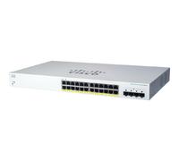Switch Cisco CBS220-24P-4G Gestito L2 24 Porti Gigabit Ethernet PoE 4 SFP 1G