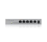 Switch compatto ad alta capacità Zyxel XMG-105 2.5G a 5 porte in metallo QoS