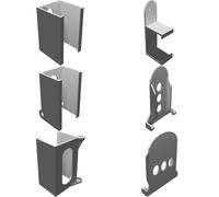 Switch Cover Mount Kit for AmazonBasics 24-Port Power Strip Surge Protector