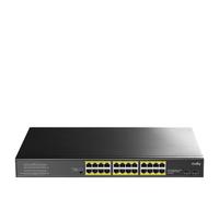 Switch Cudy 24 porte Gigabit 2 SFP 56 Gbps PoE+ Budget 300 W Rack AC
