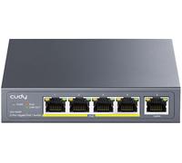 Cudy Switch GS1005P 5 porte Gigabit 4x PoE+ 10 Gbps Rack senza ventola AC/DC