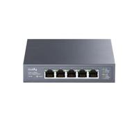 Cudy HS105 Switch Ethernet, 5 Porte Ethernet RJ45 Da 2,5 Gbps, Rilevamento Loop, Risparmio Energetico 802.3az, Montaggio A Parete/Da Tavolo