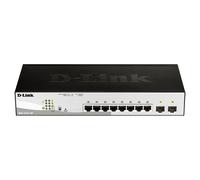 Switch D-Link 8 porte POE + 2SFP 10/100/1K DGS-1210-10P