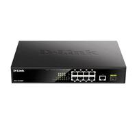 Switch D-Link DGS-1010MP 8 Porte PoE+ Gigabit 1 SFP Rackmount Compact