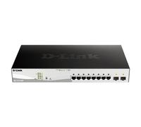 Switch D-Link DGS-1210-10MP 8 Porte Gigabit con PoE 130W Managed L2