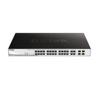 D-LINK 121028MP - Switch, 28-Port, Gigabit Ethernet, managebar, PoE