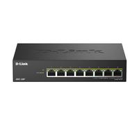 D-Link DMS-108P Switch PoE Non Gestito 8 Porte Multi-Gigabit - 2,5GbE, 230W, 802.3af/at/bt, Fanless, Plug & Play, Struttura in Metallo, IGMP Snooping, QoS, Ethernet Efficiente