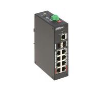 Switch Dahua DH-PFS3211-8GT-120-V2 8x Gigabit PoE 2x SFP Uplink 120W Custodia in metallo