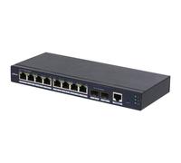 Switch Dahua SG4010-2F 8 Porte Gigabit + 2 SFP VLAN Jumbo Frames L2