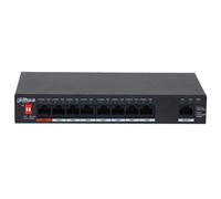 Dahua Switch PFS3009-8ET-96 L2 non gestito Fast Ethernet 10/100 PoE Nero (PFS3009-8ET1GT-96)