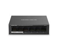 Switch Desktop 6 Porte 10/100Mbps con 4 Porte PoE+