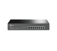 SWITCH TP-LINK TL-SG1008MP 8P 10/100/1000Mbps RJ45 POE+ 126W PoE Power, 1U 13-in
