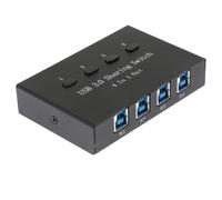 Switch Di Condivisione Manuale USB 3.0 Adattatore HUB 4 Porte Per Stampante
