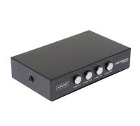 Switch di condivisione USB 2.0 Selettore HUB a 4 porte per stampante da PC a