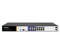 Link Switch Di Rete 16 Porte Gigabit Poe 250 Watt + 2 Porte Sfp E Una Porta Cons