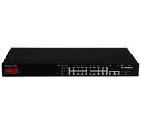 Edimax GS-5216PLC switch di rete Gestito Gigabit Ethernet (10/100/1000) Supporto Power over Ethernet (PoE) Nero