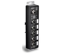 Switch di rete 5 porte industriale M12 PoE+ Black TI XPG50 Gigabit (1000Base-TX)