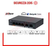 Switch di rete Cloud Managed 4 porte PoE + 2 porte 10/100/1000 - CS4006-4GT-60