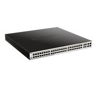 Switch di rete D-link 48GBE POE + 4SFP 1G 370W DGS-1210-52MP
