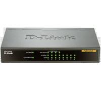 D-Link DES-1008PA switch di rete Non gestito Fast Ethernet (10/100) Supporto Power over Ethernet (PoE) Nero