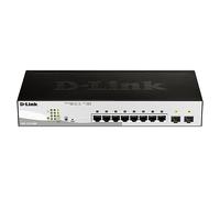 Switch Gestionato D-Link DGS-1210-08P L2 Gigabit Ethernet 8 Porte PoE Montaggio Rack
