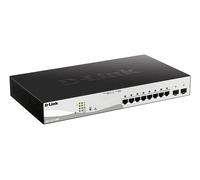 D-Link DGS-1210-10MP Gestito L2 Gigabit Ethernet (10/100/1000) Supporto Power over Ethernet (PoE) Nero, Grigio