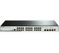 Switch di rete D-Link DGS-1510 Gestito L3 Gigabit Ethernet (10/100/1000) Nero [DGS-1510-28X/E]