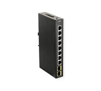 Switch industriale D-Link DIS-100G-10S 8 porte Gigabit 2 SFP senza ventola DIN IP40