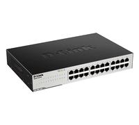 D-Link GO-SW-24G Non gestito L2 Gigabit Ethernet (10/100/1000) 1U Nero