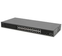 Switch di rete Digitus Gigabit Ethernet PoE gestito L2 24 porte [DN-95359]