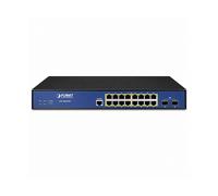 Managed Layer 2+ Switch, 16 - Gigabit ports, 2 Gigabit SFP - ports, 2 x Gigabit RJ45 ports - Warranty: 60M