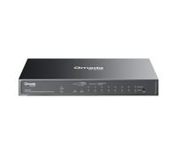 TP-Link Omada ES210GMP switch di rete Gestito Gigabit Ethernet (10/100/1000) Supporto Power over Ethernet (PoE) Nero