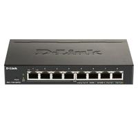 D-LINK DGS118PV2 - Switch, 8-Port, Gigabit Ethernet, PoE+