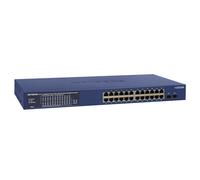 NETGEAR Switch Ethernet Gigabit PoE a 24 porte (GS724TP), Switch PoE, 24 da 1 G, 24 PoE+ a 190 W, 2 SFP da 1 G, gestione Insight cloud opzionale, montaggio desktop o su rack