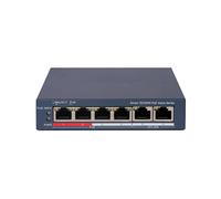SWITCH DI RETE HIKVISION DS-3E1106PEI/M, Gigabit, Managed, 6 Porte eth., 6 porte, Gigabit
