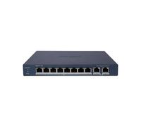 HIKVISION SWITCH L2, SMART MANAGED, 8 GIGABIT RJ45 POE PORTS, 2 GIGABIT RJ45 PORT, 802.3AF/AT, POE P NEW