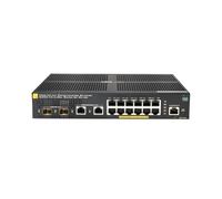 Switch di rete Hewlett Packard Enterprise Aruba 2930F 12G PoE+ 2G/2SFP+ Gestito L3 Gigabit Ethernet (10/100/1000) Nero 1U Supporto Power over (PoE) [JL693A]
