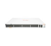 Switch di rete HPE Aruba Instant On 1960 48G 40p Class4 8p Class6 PoE 2XGT 2SFP+ 600W Gestito L2+ Gigabit Ethernet (10/100/1000) Supporto Power over (PoE) 1U Bianco [JL809A]