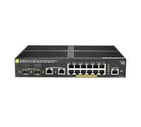 Switch di rete HPE Aruba Networking 2930F 12G PoE+ 2G/2SFP+ Gestito L3 Gigabit Ethernet (10/100/1000) Supporto Power over (PoE) 1U Nero [JL693A#ACD]